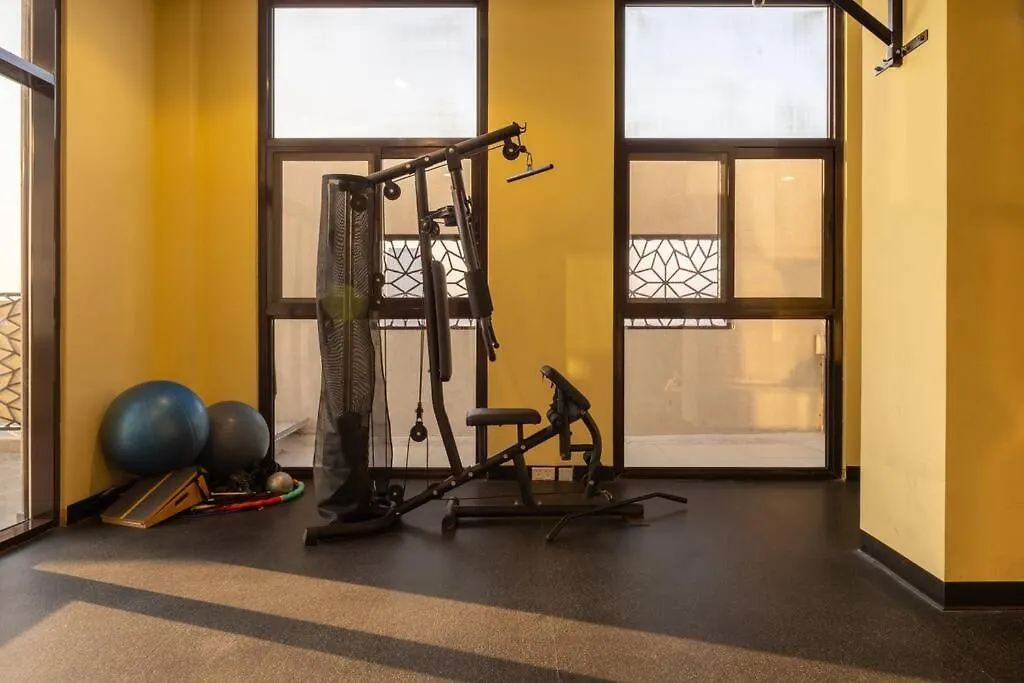Waves - Elegant 1Br Near Metro & Dubai Creek Harbour Appartement Verenigde Arabische Emiraten